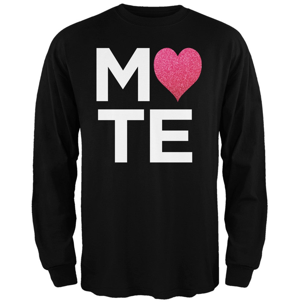 Valentine's Day - Mate Black Adult Long Sleeve T-Shirt Men's Long Sleeves Old Glory   