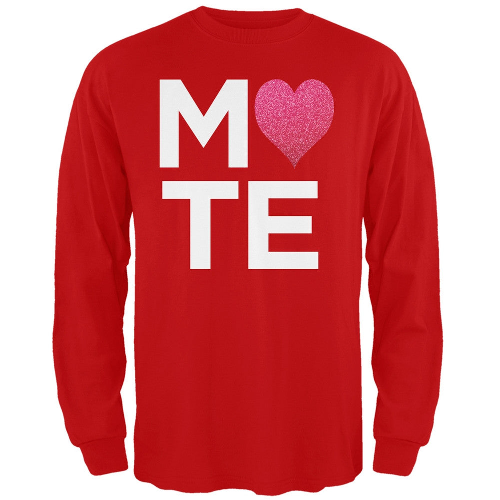 Valentine's Day - Mate Black Adult Long Sleeve T-Shirt Men's Long Sleeves Old Glory   