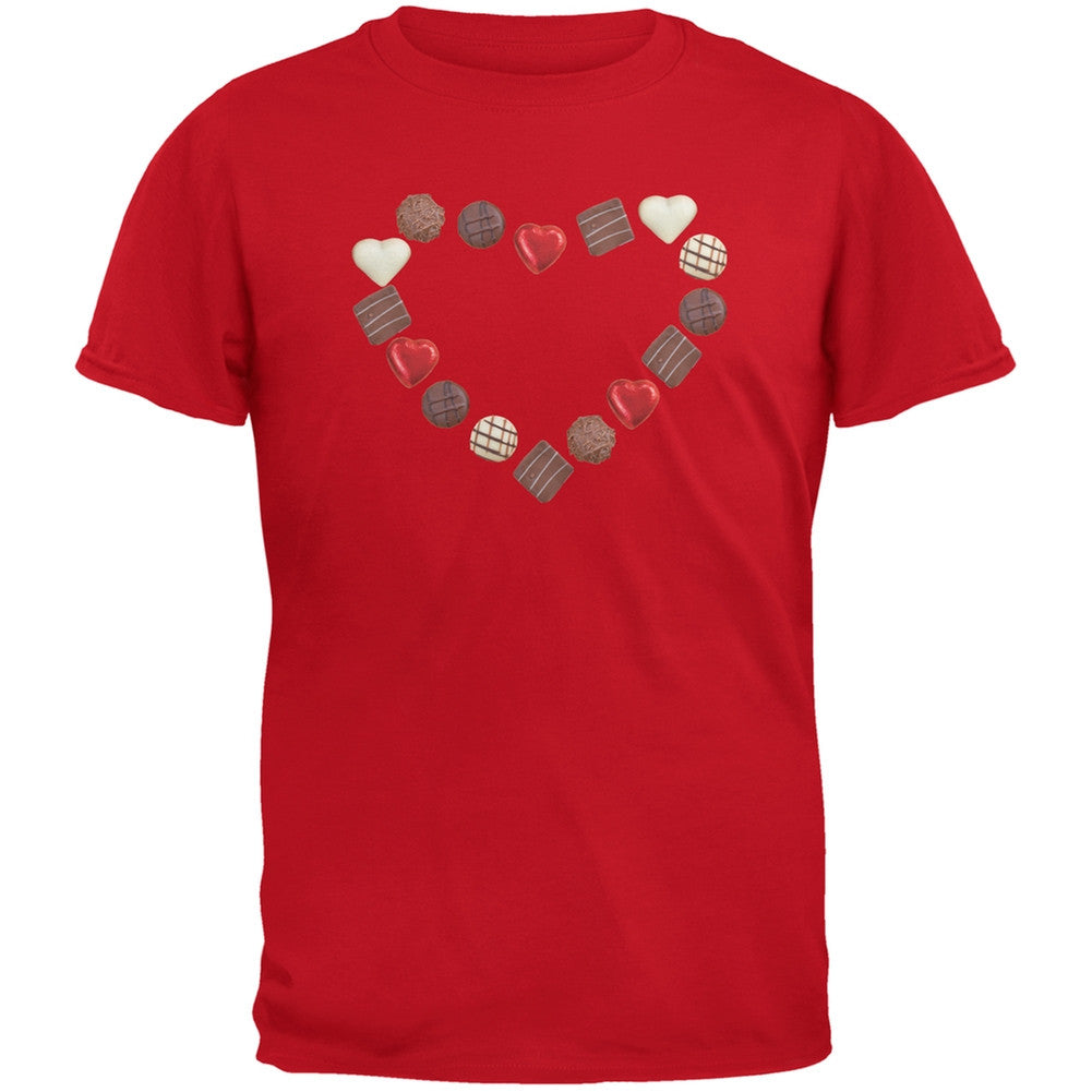 Heart Of Chocolates Black Youth T-Shirt Youth T-Shirts Old Glory   