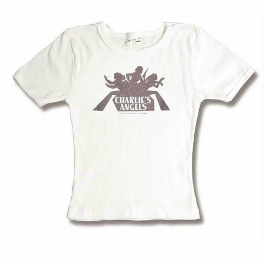 Charlies Angels - Silver Logo - Youth Youth T-Shirts Charlie's Angels   