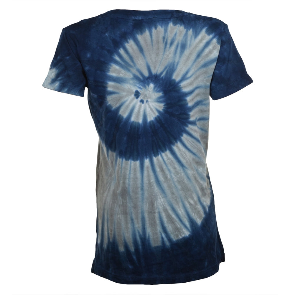 New England Patriots - Super Bowl Champions Juniors Spiral Tie Dye T-Shirt Juniors T-Shirts New England Patriots   