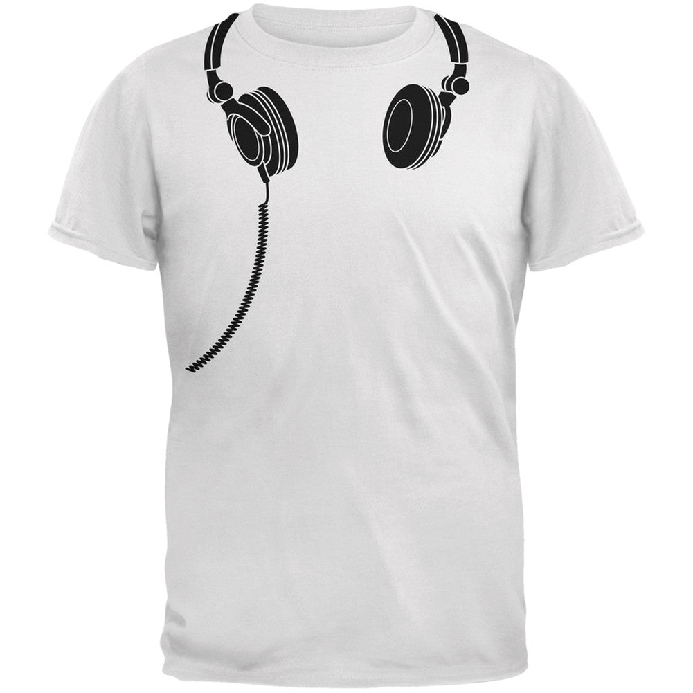 Headphones Blue Youth T-Shirt Youth T-Shirts Old Glory   