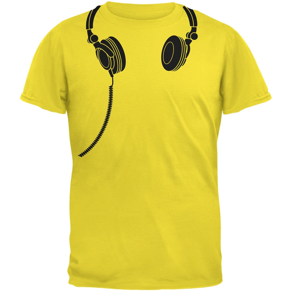 Headphones Blue Youth T-Shirt Youth T-Shirts Old Glory   