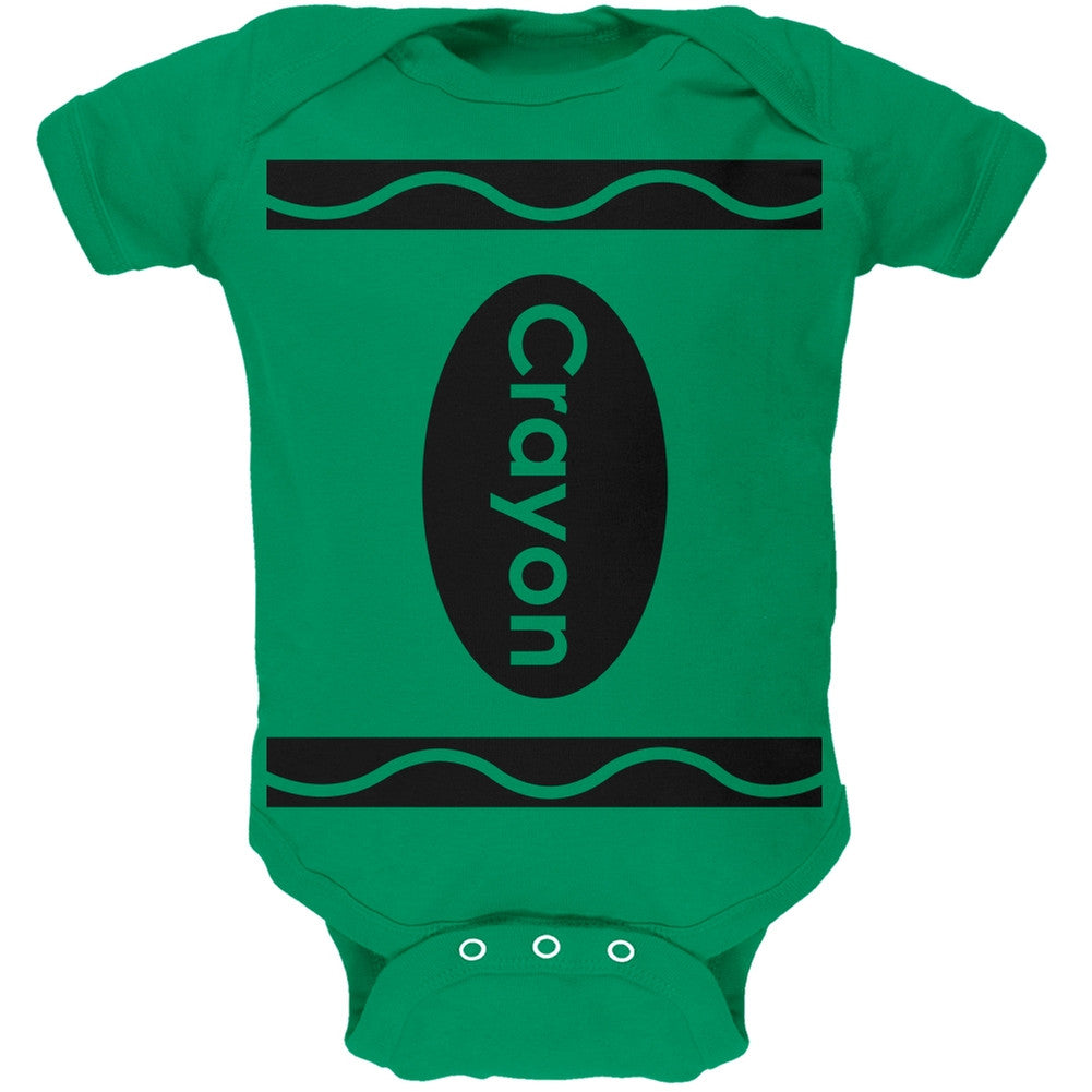 Green Crayon Costume Green Soft Baby One Piece Baby One Piece Old Glory   