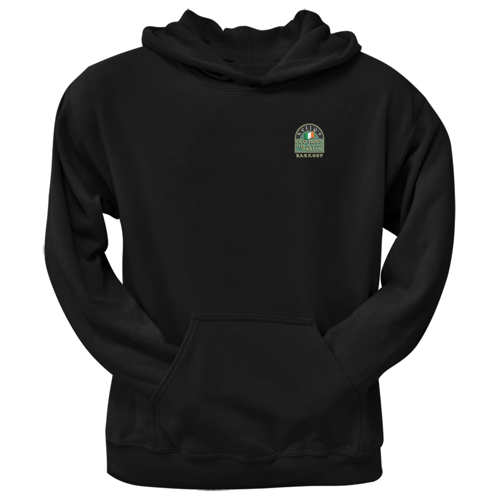 St. Patrick Day - Kelly's Irish Pub Slainte Barkeep Black Adult Pullover Hoodie Men's Hoodies global 2XL Black 