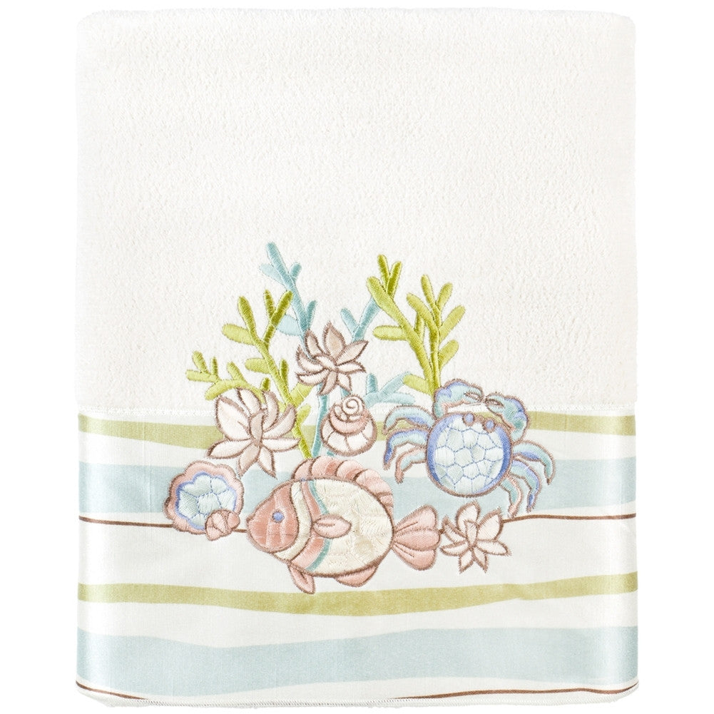 Variety Ocean Friends Fish & Crab Bath Towel Bath Towels AnimalWorld   