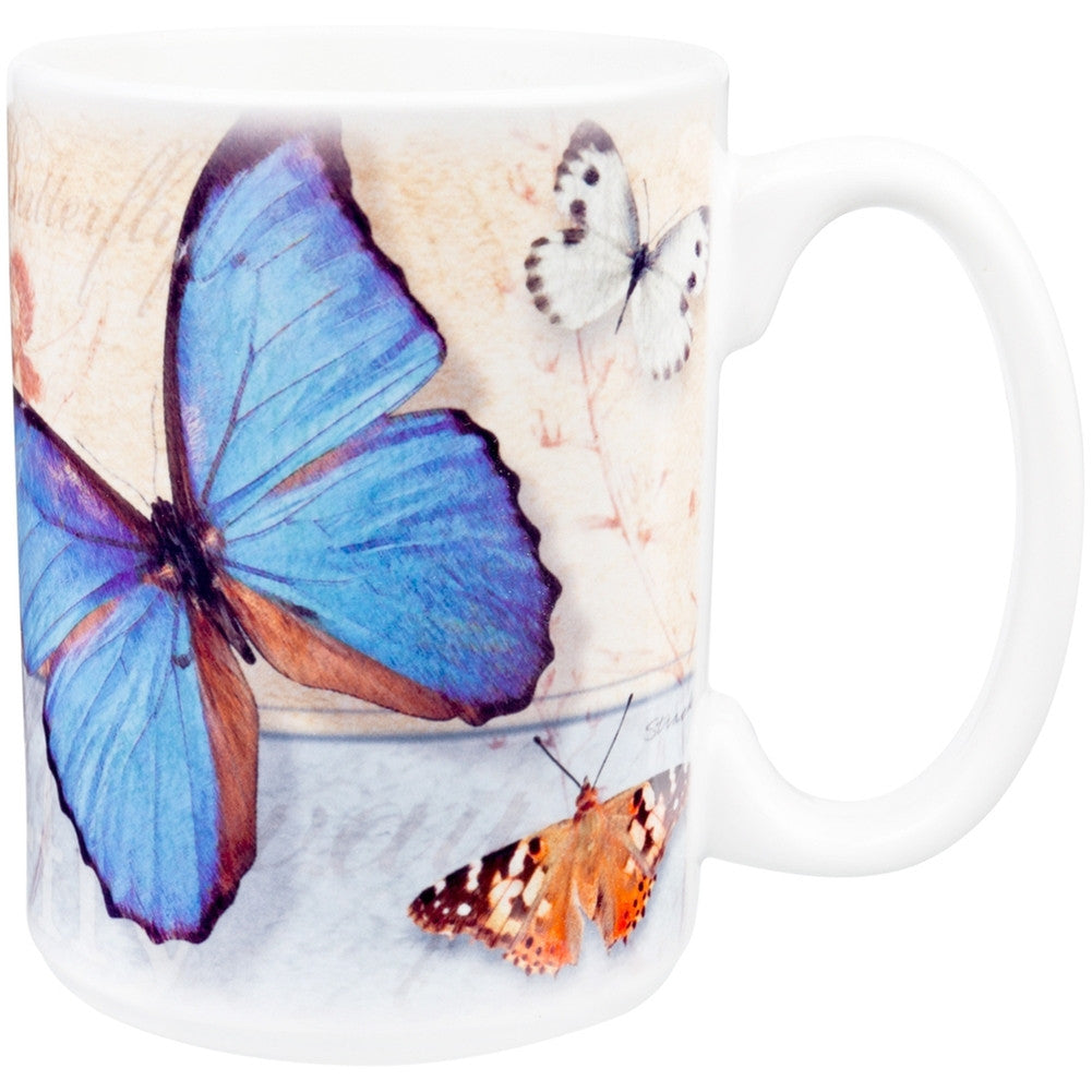 Butterflies Flutter By Collage Coffee Mug Coffee Mugs Animalworld   