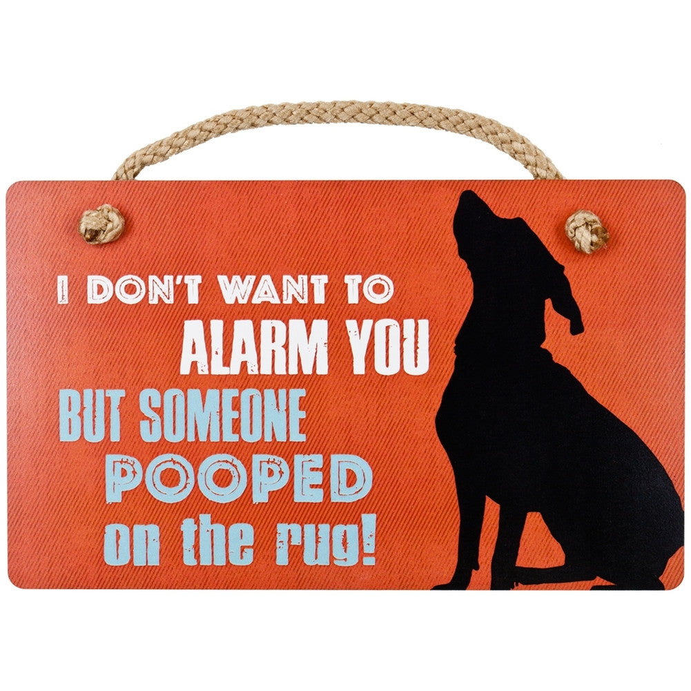 Vizsla I Don't Want To Alarm You Wall Plaque Plaques AnimalWorld   