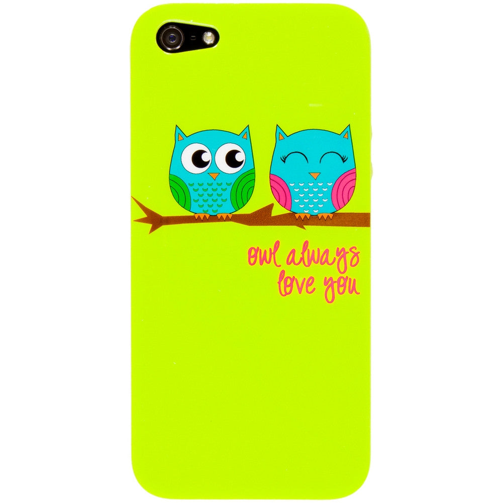 Owls On A Branch iPhone 5 Cover Smartphone Cases AnimalWorld   