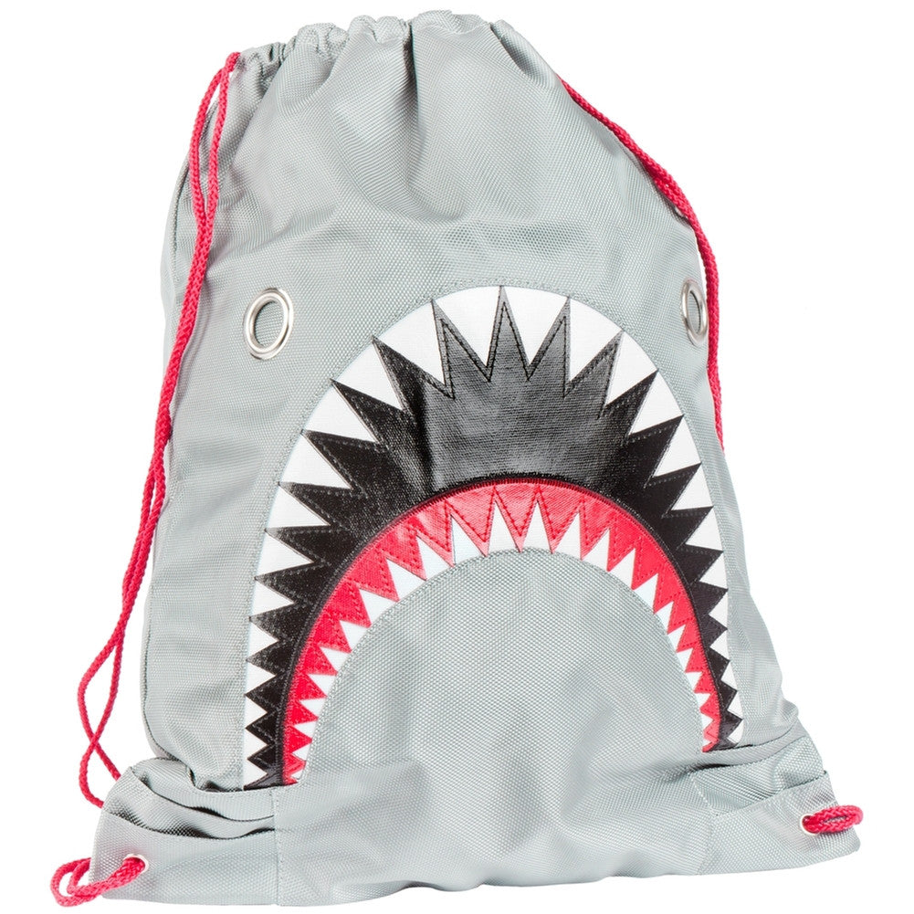 Shark Head Nylon Backsack Backsacks Animalworld   