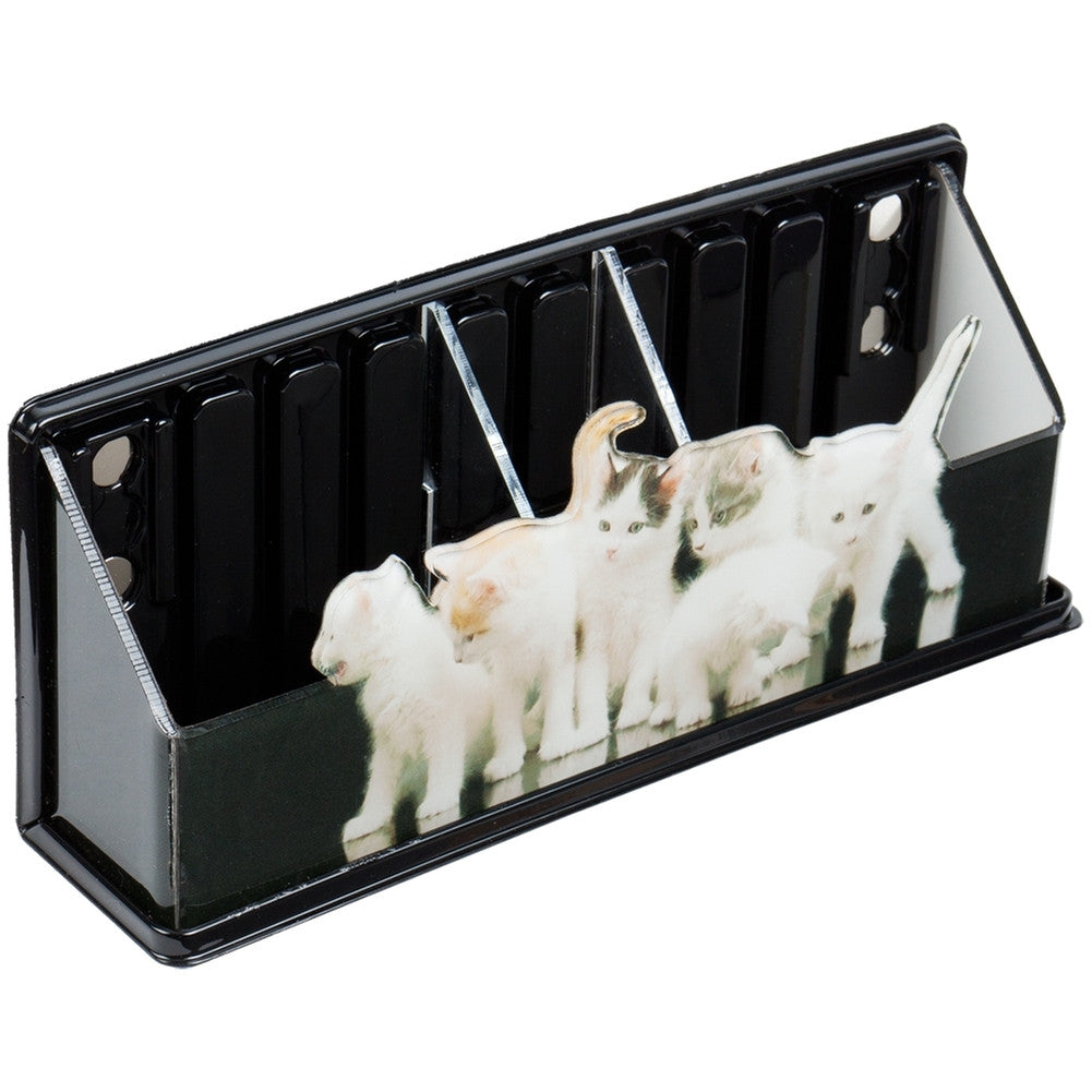 Kitten Face Fun Magnetic Storage Caddy Basket Organizer Caddy AnimalWorld   