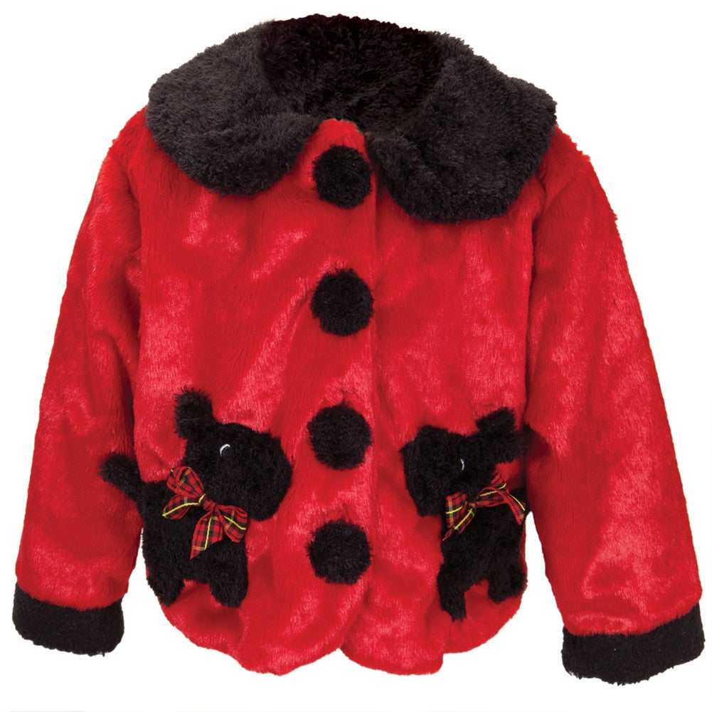 Scottish Terrier Pockets Fuzzy Infant Jacket Jackets Animalworld   