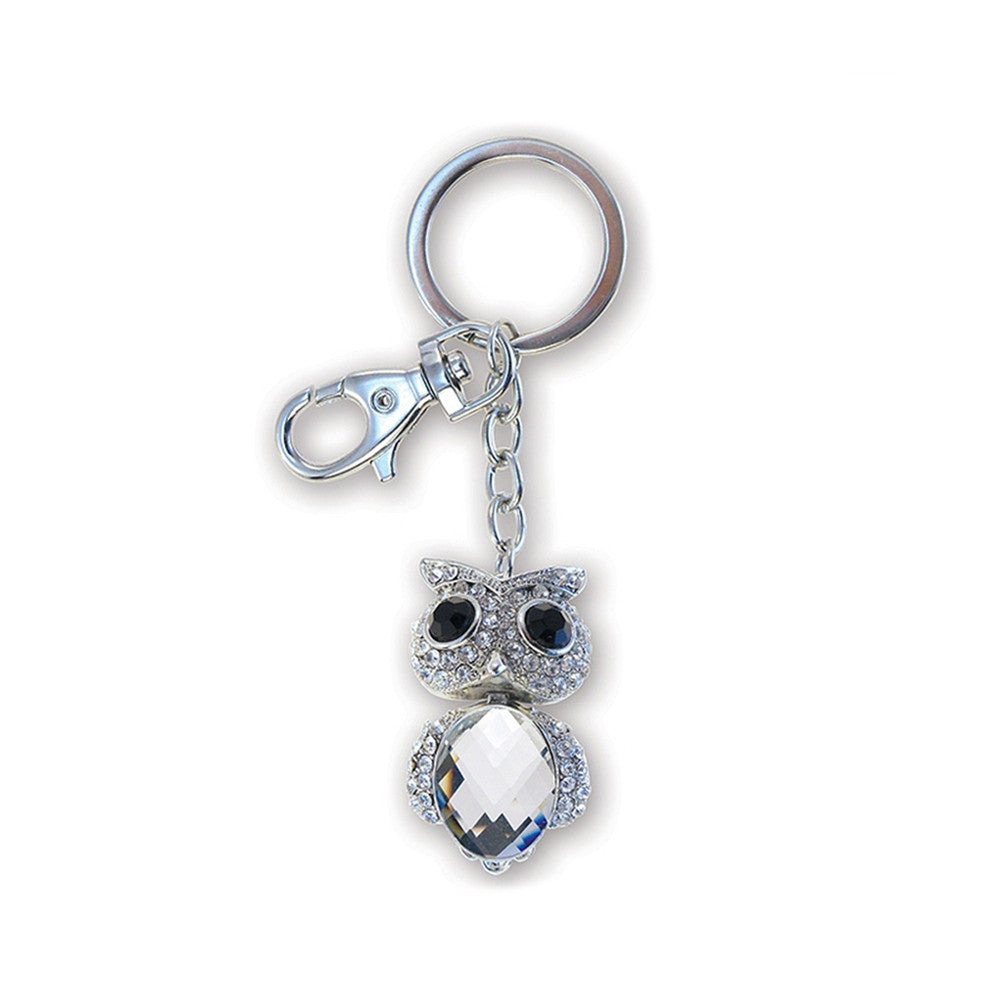 Owl Sparkling Body Keychain Keychains Animalworld   