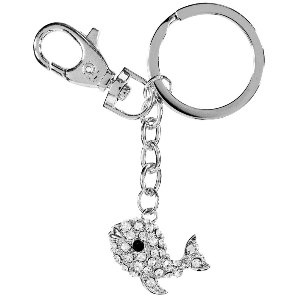 Whale Sparkling Body Keychain Keychains AnimalWorld   