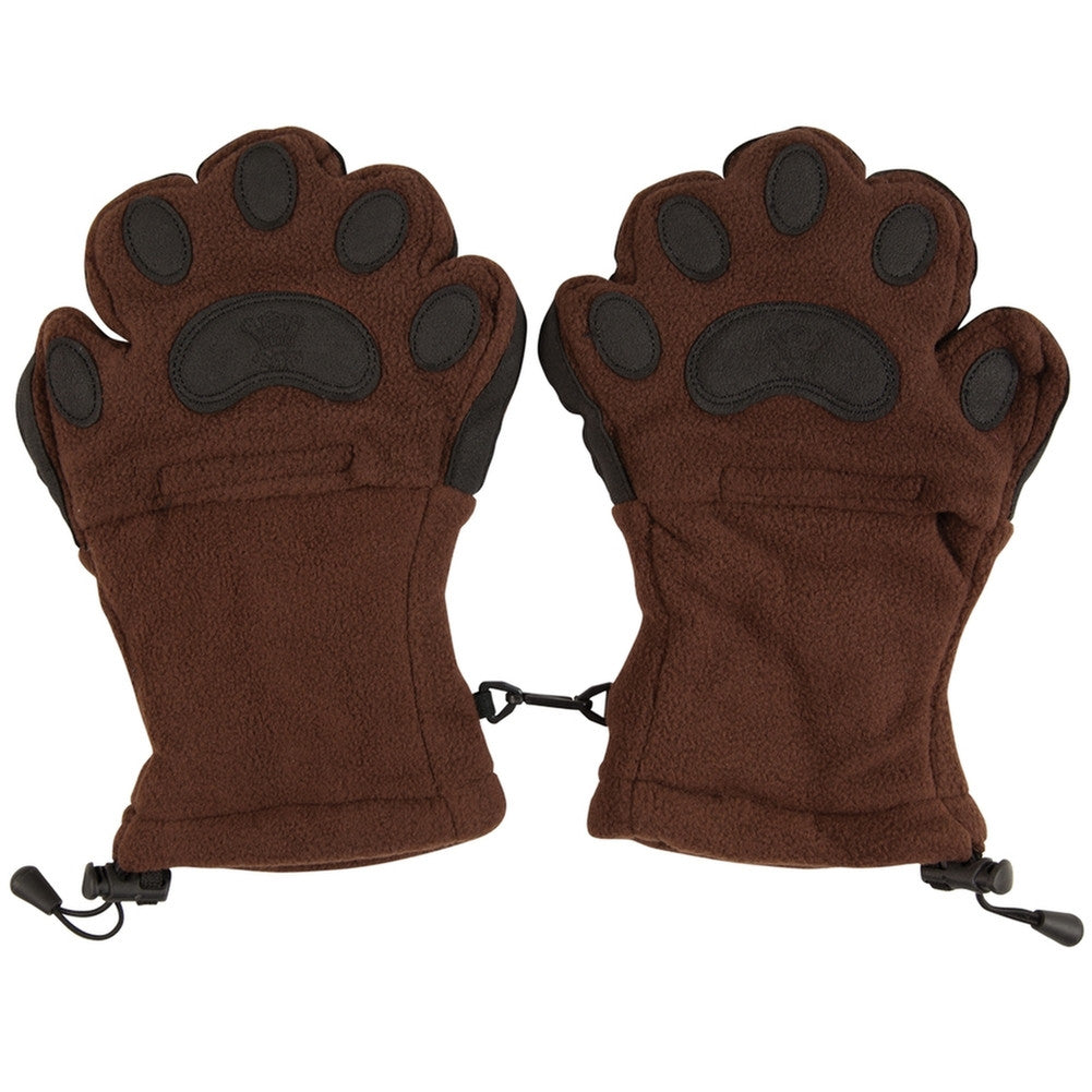 Bear Hands Brown Youth Mittens Mittens Animalworld LG Brown 