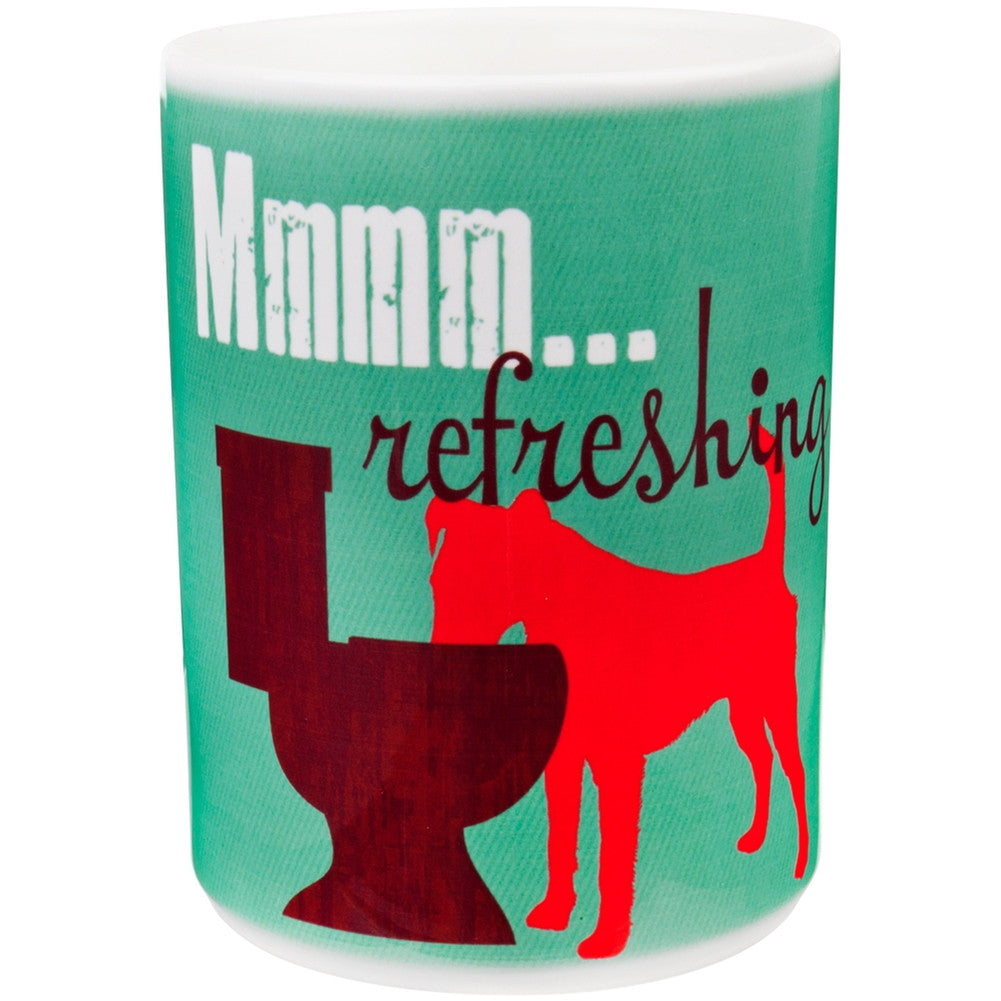 Dog Mmmm Refreshing Coffee Mug Coffee Mugs Animalworld   