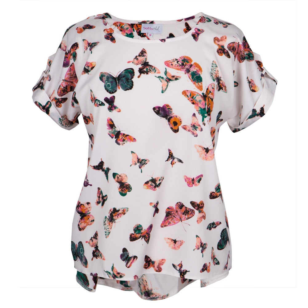 Butterfly Blouse Blouses Animalworld   