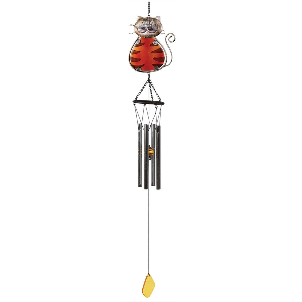 Cat Body Wind Chime Wind Chimes AnimalWorld   