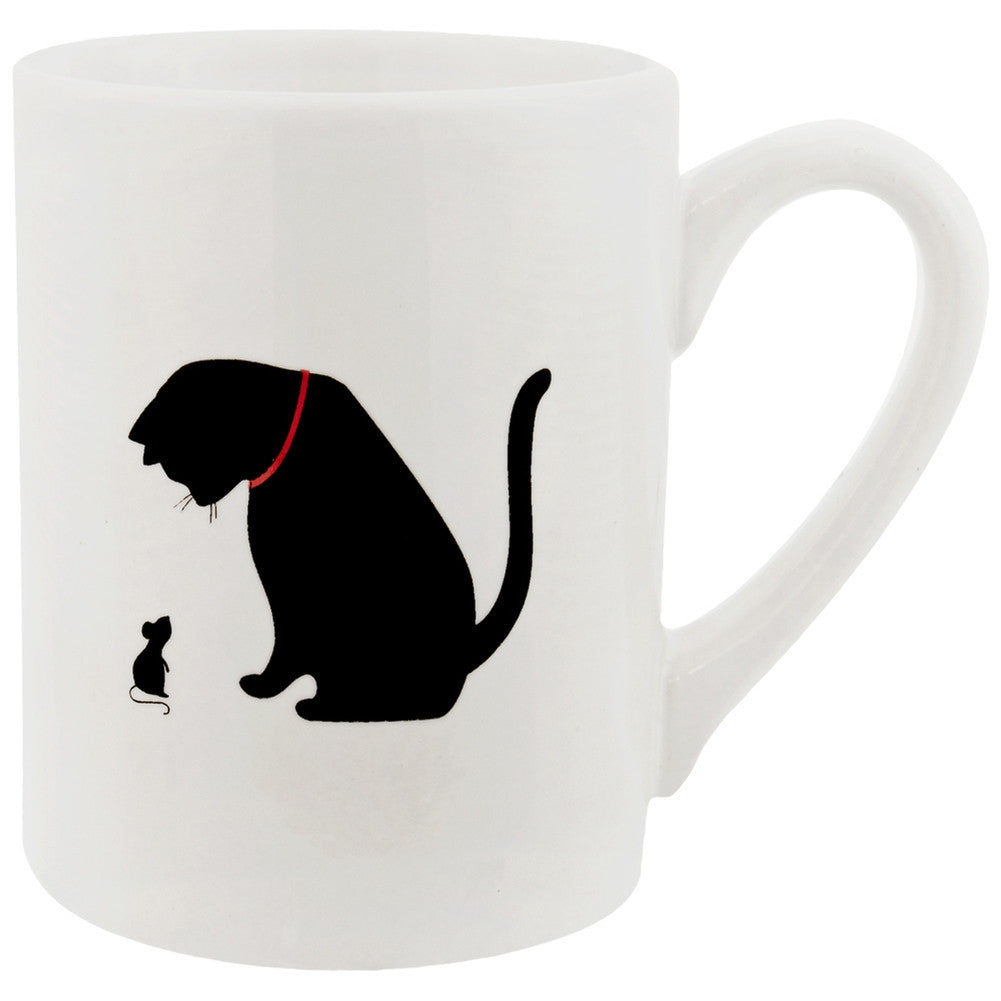 Cat Staring At Mouse Prints Coffee Mug Coffee Mugs Animalworld   