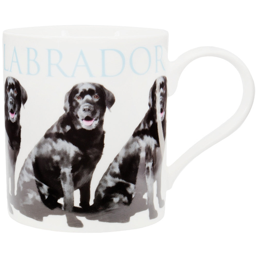 Black Labrador Repeat Body Coffee Mug Coffee Mugs Animalworld   