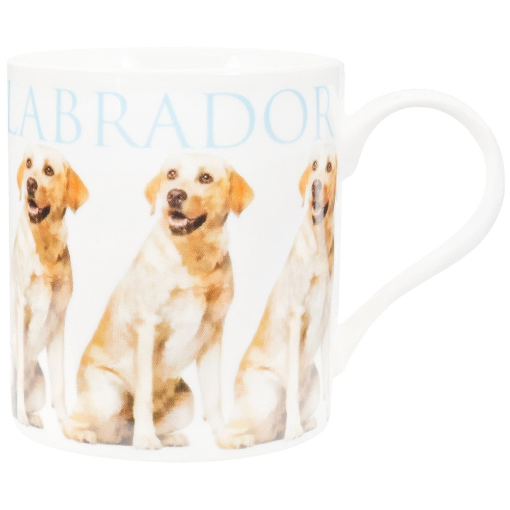 Yellow Labrador Repeat Body Coffee Mug Coffee Mugs Animalworld   