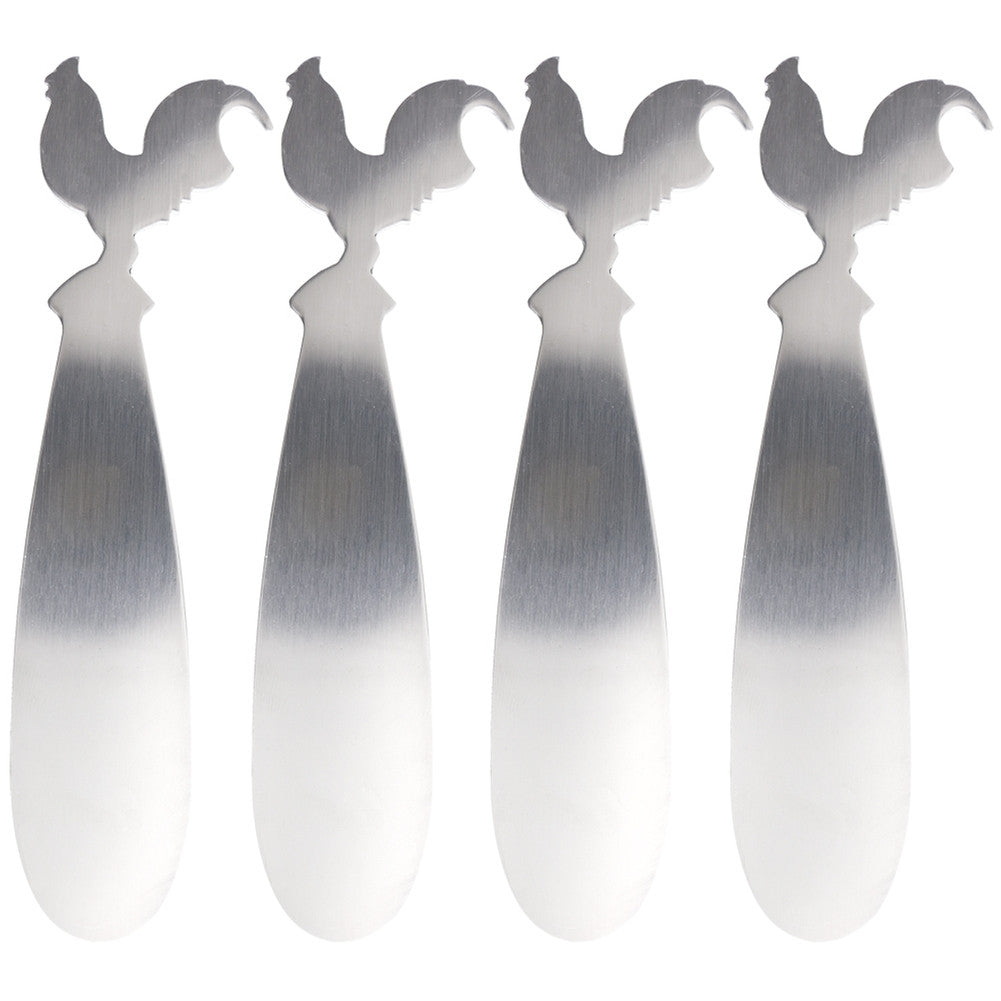 Rooster Body Set of Four Spreaders Spreaders Animalworld   