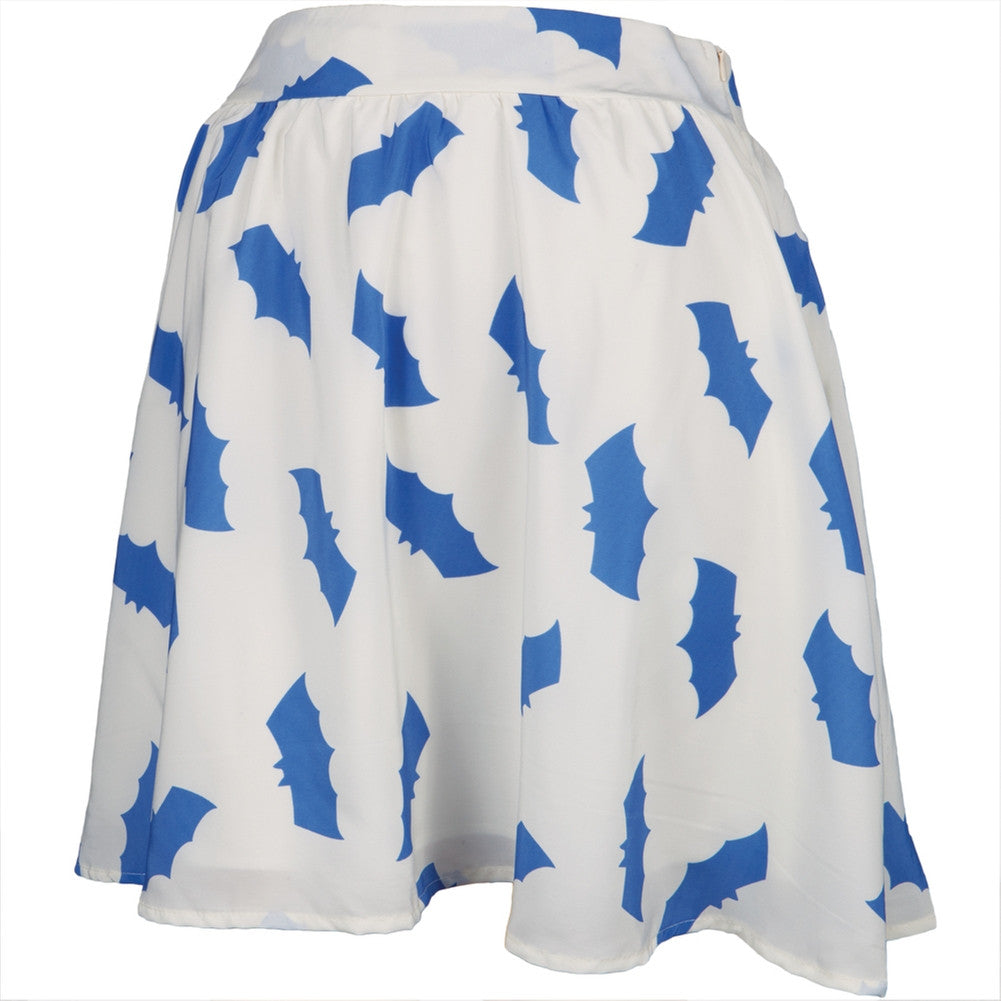 Bat Silhouettes Women's Skater Skirt Skirts Animalworld   