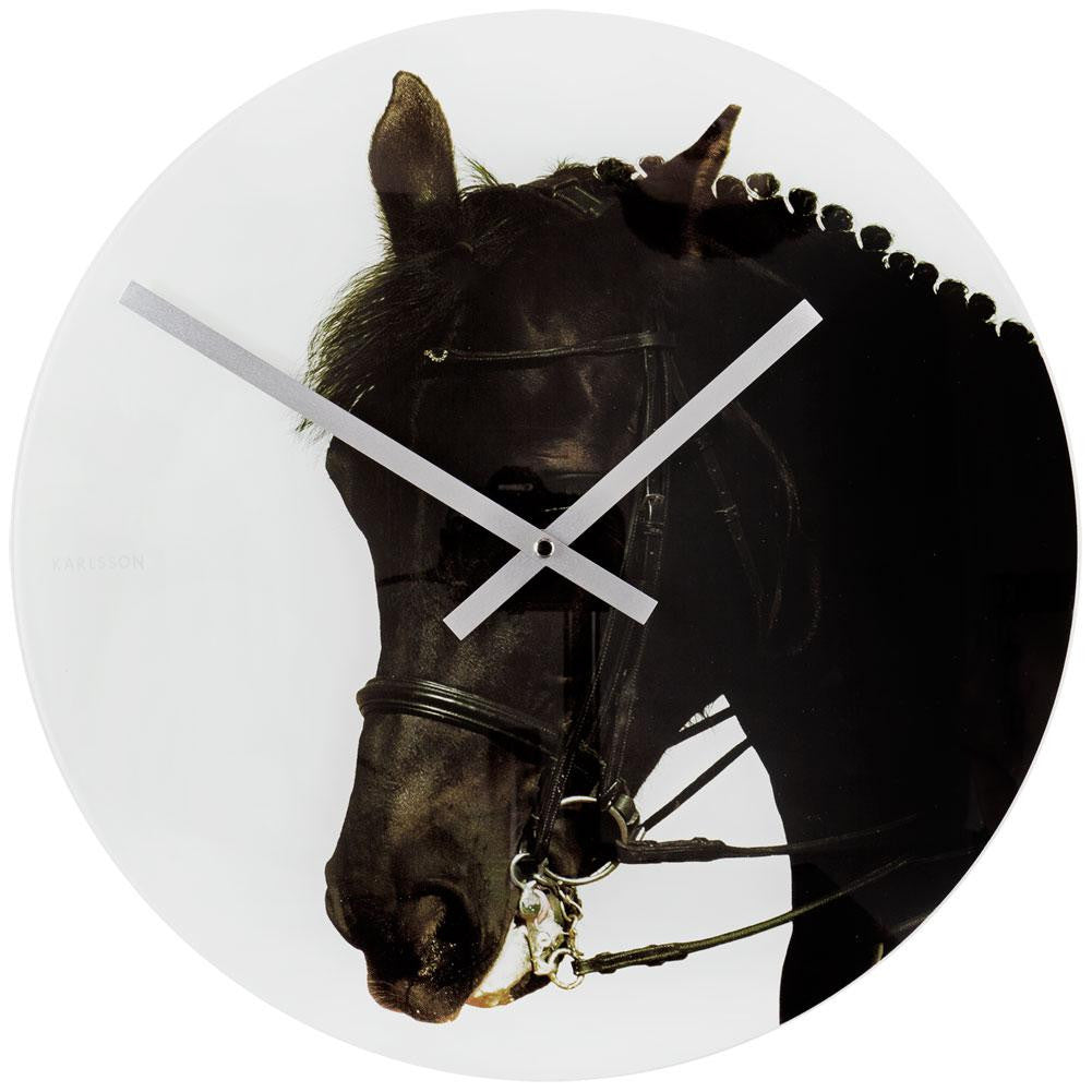 Happy Farmers Horse Wall Clock Clocks Animalworld   