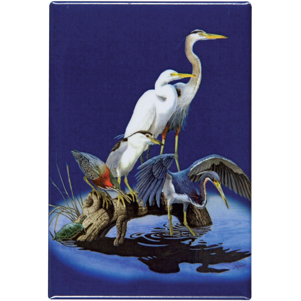 Wading Birds Refrigerator Magnet Refrigerator Magnets AnimalWorld   