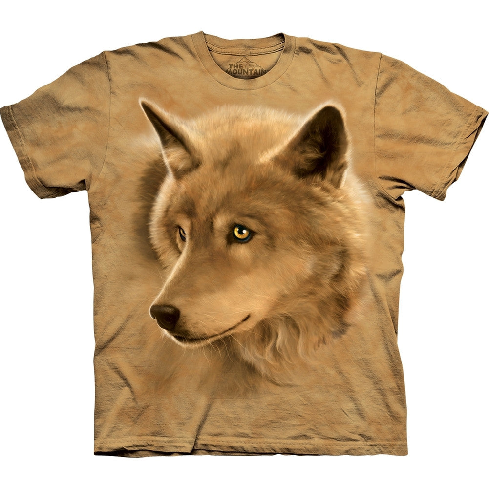 Wolf Golden Eyes T-Shirt Men's T-Shirts The Mountain   