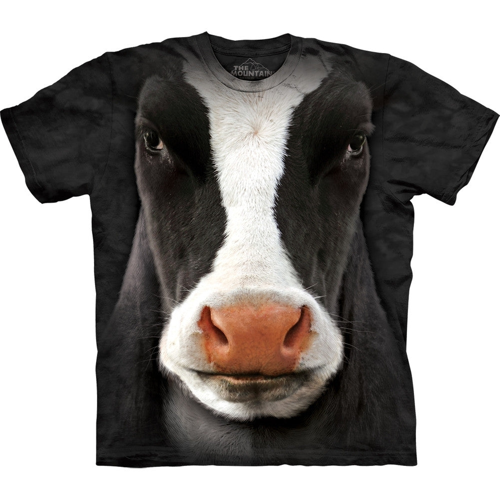 Cow Face T-Shirt Men's T-Shirts Animalworld   