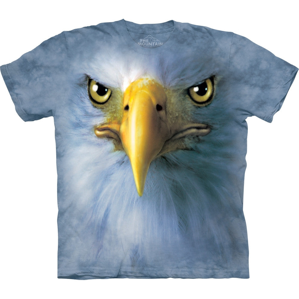 Eagle Face T-Shirt Men's T-Shirts Animalworld   