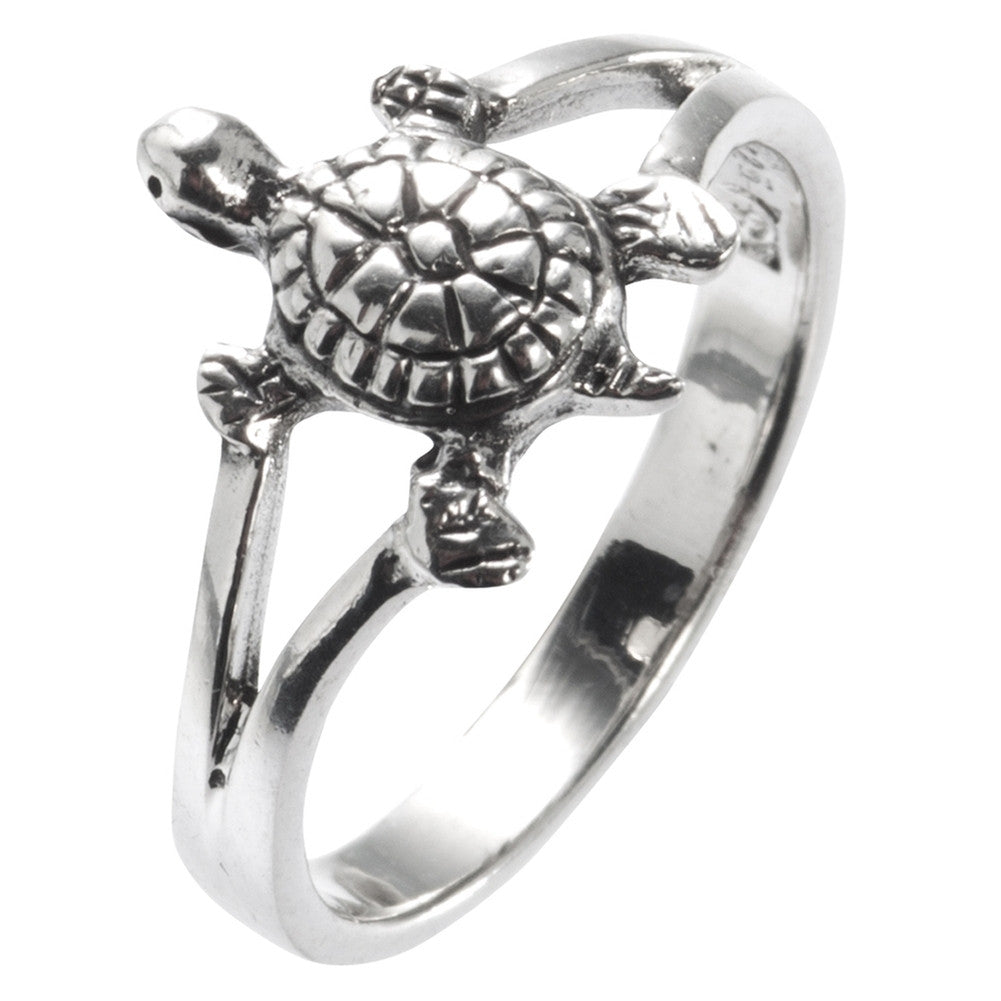 Turtle Sterling Silver Ring – Old Glory