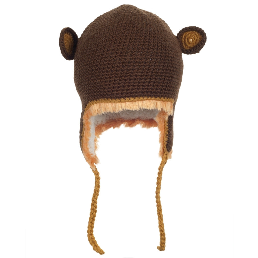 Monkey Kids Peruvian Crochet Hat Knit Hats Animalworld   