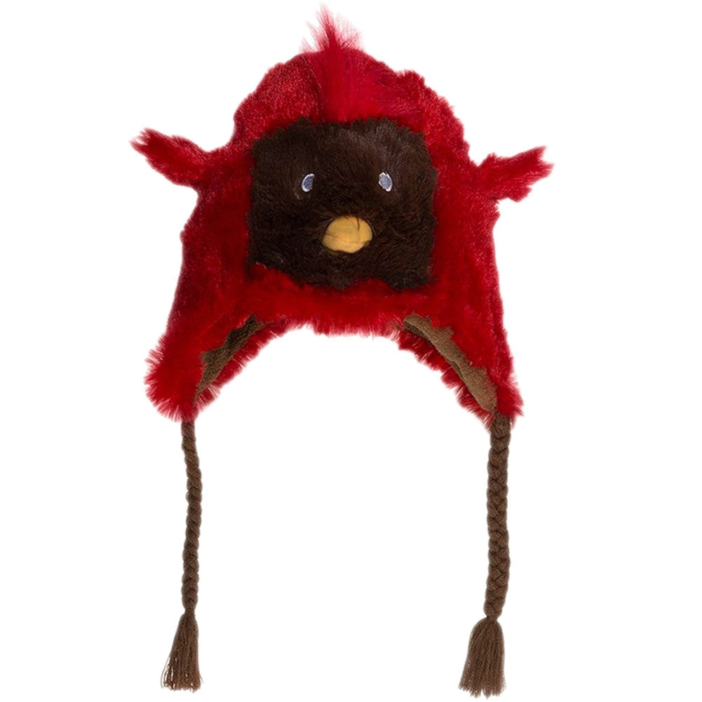 Cardinal Juvy Fuzzy Fleece Hat Fleece Hats Animalworld   