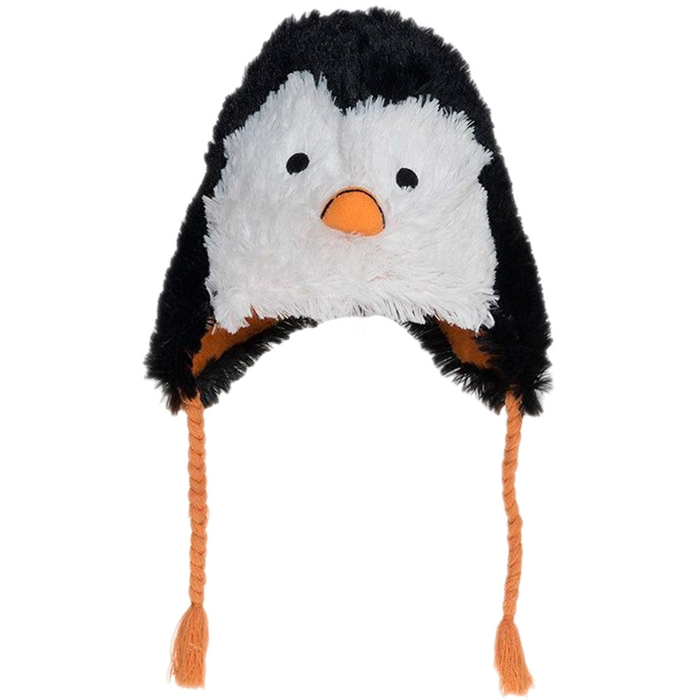 Penguin Juvy Fuzzy Fleece Hat Mittens Animalworld   
