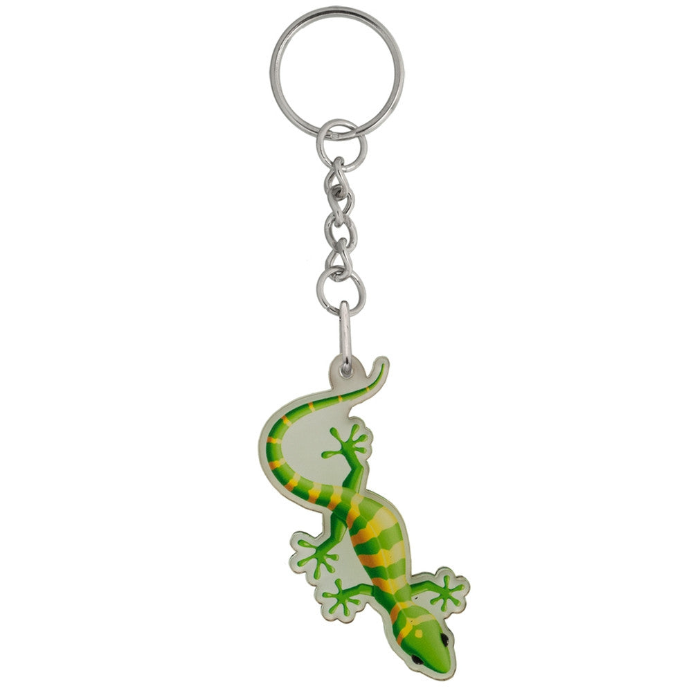 Lizard Mirrored Acrylic Keychain Keychains AnimalWorld   