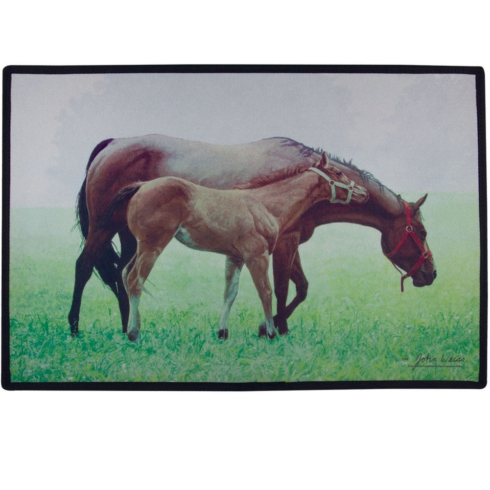 Horses Cuddle Time Doormat Doormats AnimalWorld   