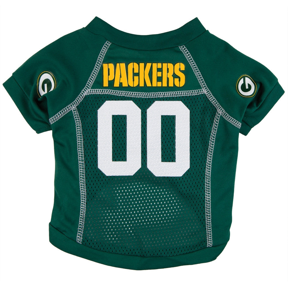 Green Bay Packers - Team Colors Dog Jersey Dog Clothing Green Bay Packers   