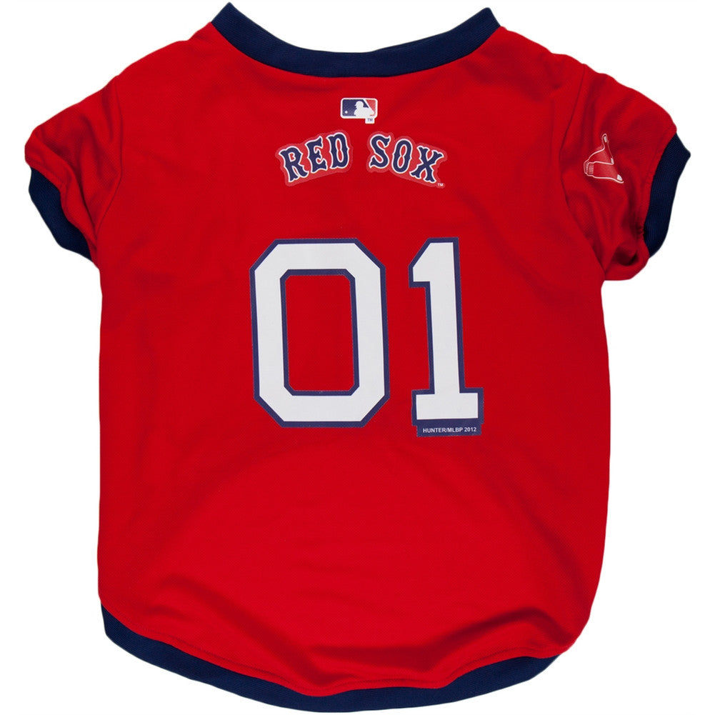 Boston Red Sox - Team Colors Dog Jersey Dog Clothing Boston Red Sox   