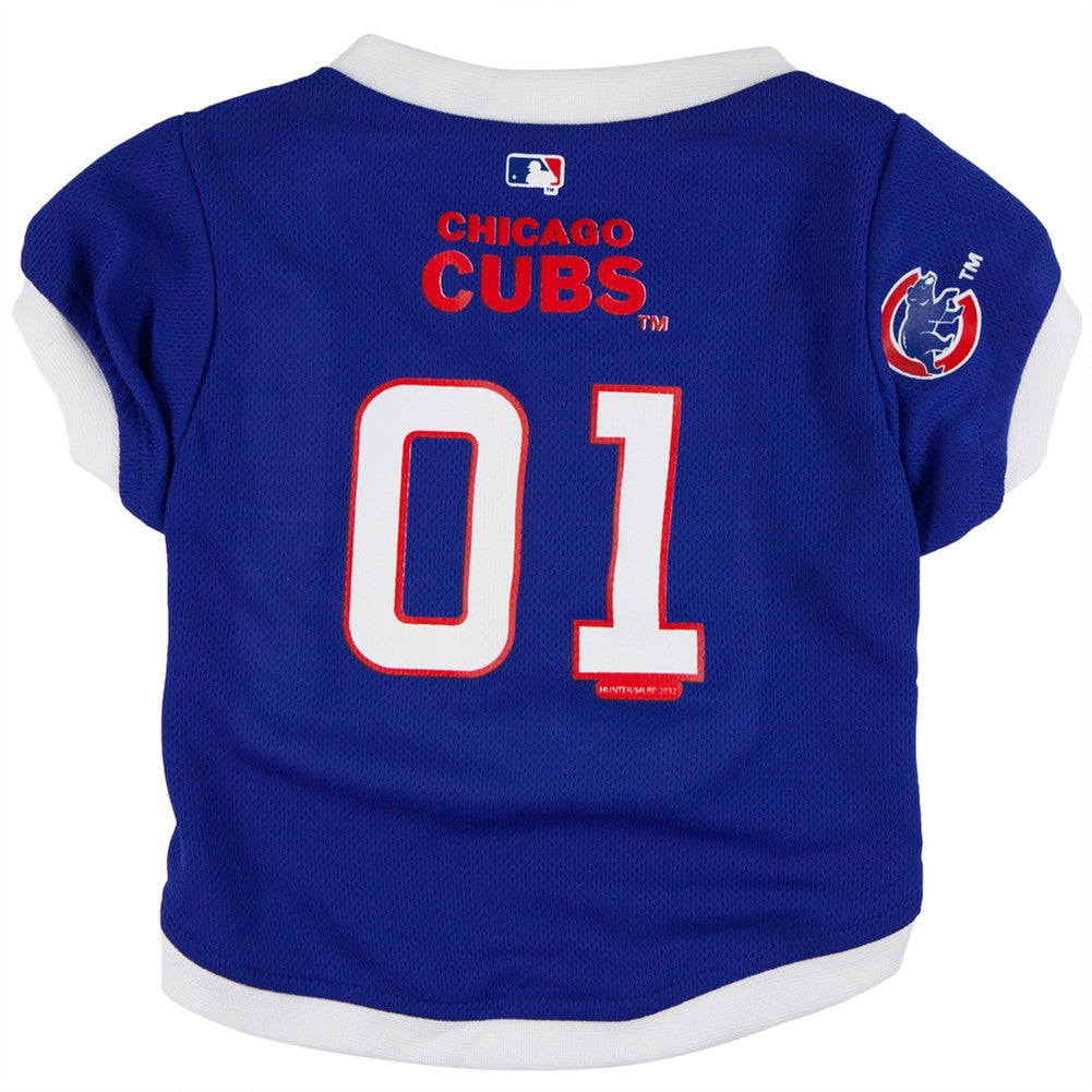 Chicago Cubs - Team Colors Dog Jersey Dog Clothing Chicago Cubs   