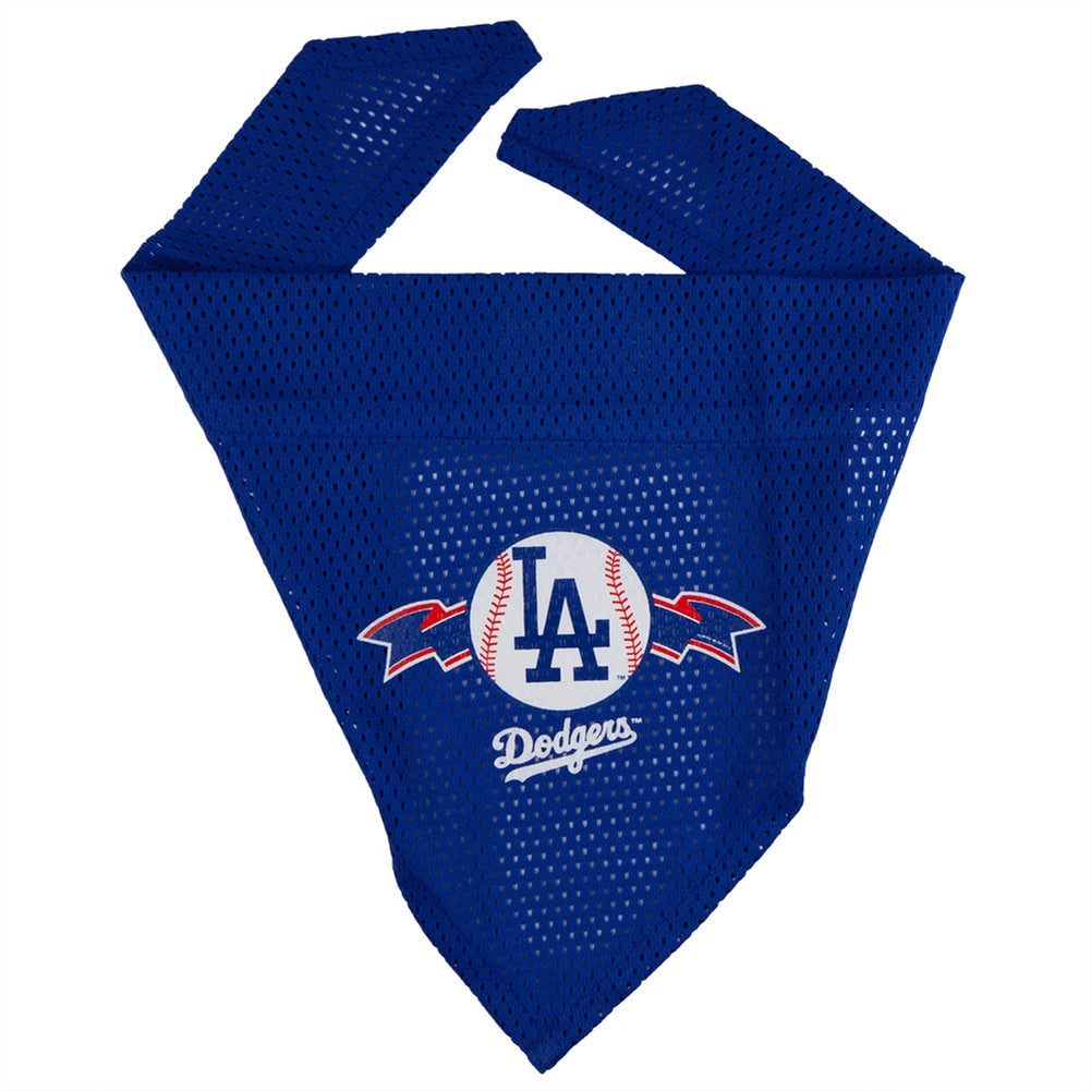 Los Angeles Dodgers - Logo Dog Bandana Bandanas Los Angeles Dodgers   