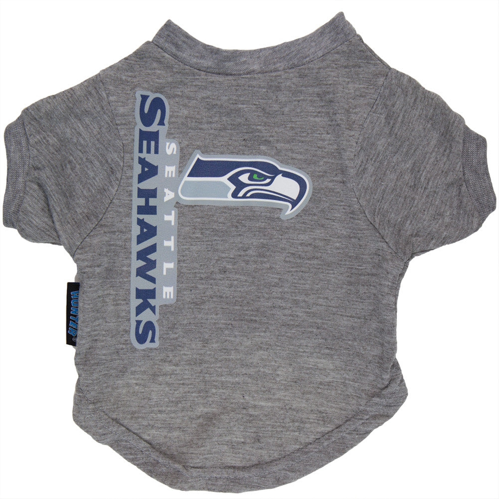 Seattle Seahawks - Logo Dog T-Shirt Dog Clothing Seattle Seahawks   