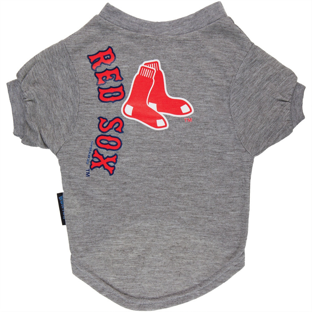 Boston Red Sox - Logo Dog T-Shirt Dog Clothing Boston Red Sox   