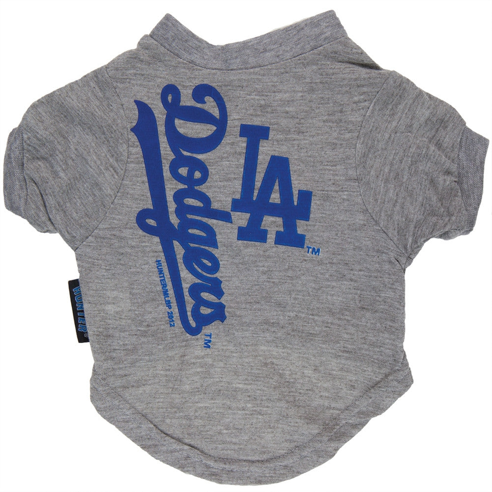 Los Angeles Dodgers - Logo Dog T-Shirt Dog Clothing Los Angeles Dodgers   