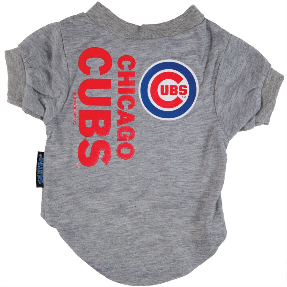 Chicago Cubs - Logo Dog T-Shirt Dog Clothing Chicago Cubs   