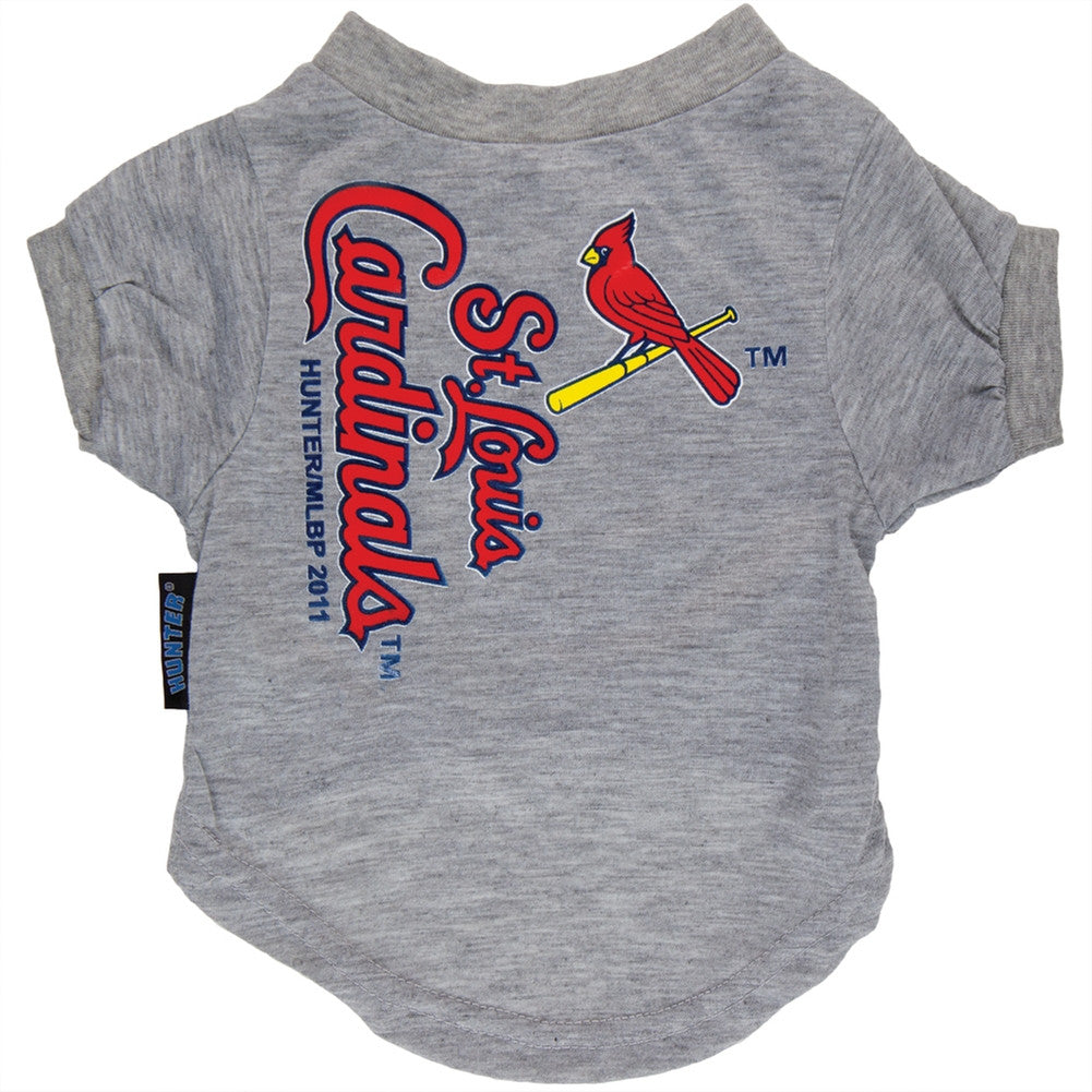 St. Louis Cardinals - Logo Dog T-Shirt Dog Clothing AnimalWorld   