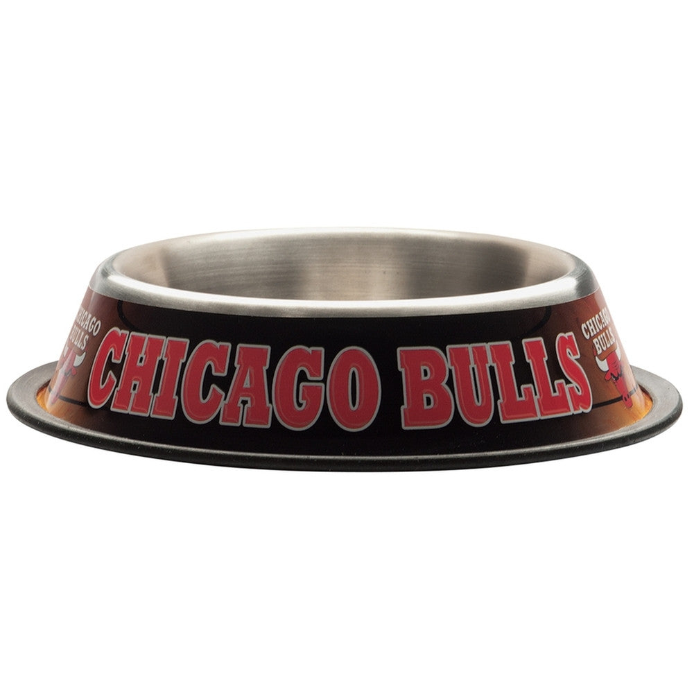 Chicago Bulls - Logo Dog Dish Pet Bowls Animalworld   