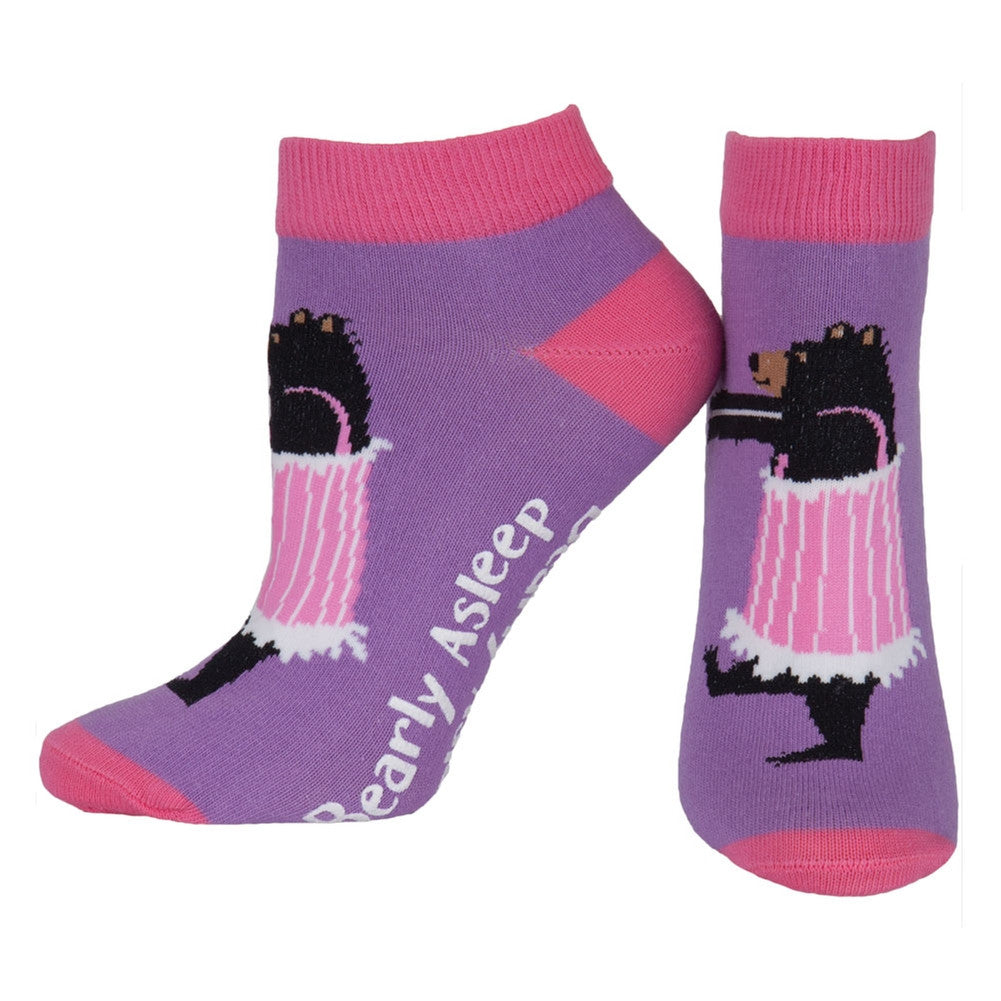 Bearly Asleep Women's Slipper Socks Socks Hatley Usa, Inc   