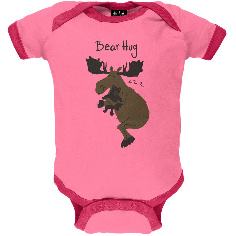 Bear Hug Baby One Piece Baby One Piece Animalworld   